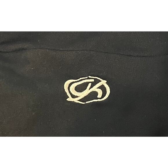 GK ELITE LOW-RISE GYMNASTIC, DANCE TIGHTS, GIRLS, CHILD SMALL, BLACK, MESH LEGS - Picture 8 of 10